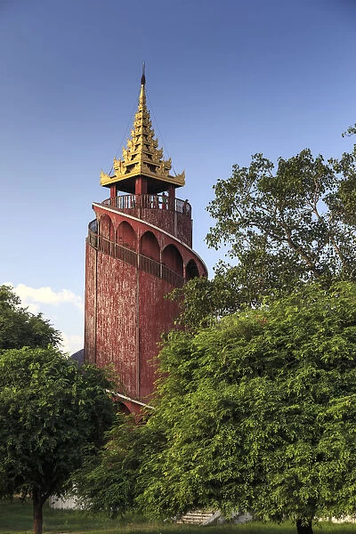 Myanmar (Burma), Mandalay, Mandalay Palace