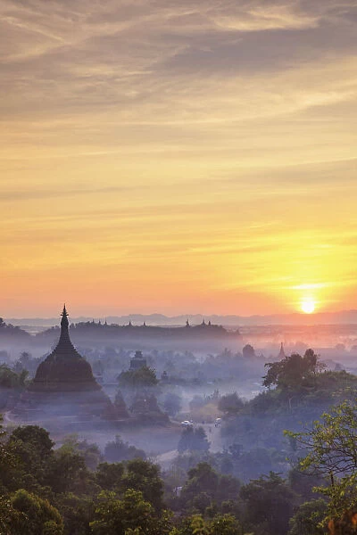 Myanmar (Burma), Rakhine State, Mrauk U Archaeological Site