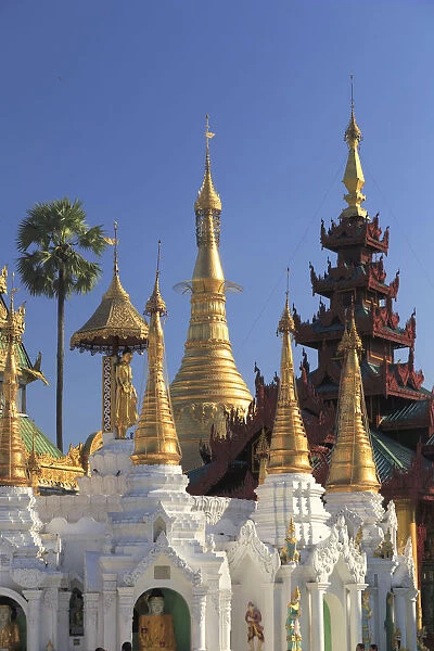 Myanmar (Burma), Yangon (Rangoon), Shwedagon Paya (Pagoda)