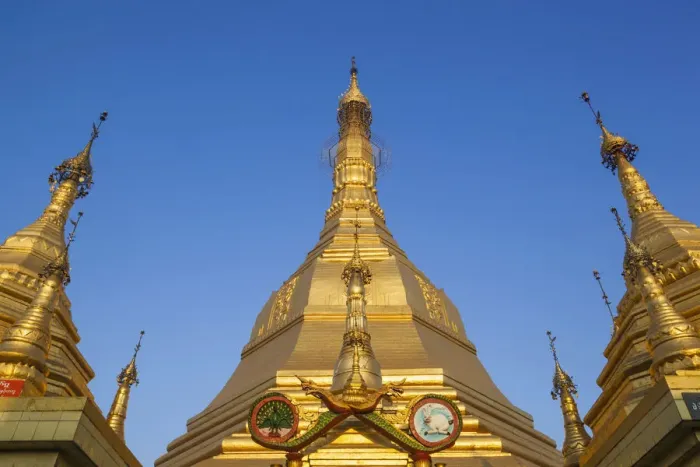 Framed Print : Myanmar (Burma), Yangon, Sule Pagoda Framed Print : Myanmar (Burma), Yangon, Sule Pagoda