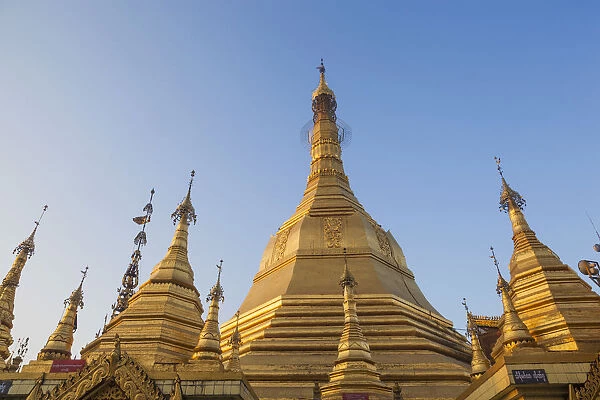 Myanmar (Burma), Yangon, Sule Pagoda