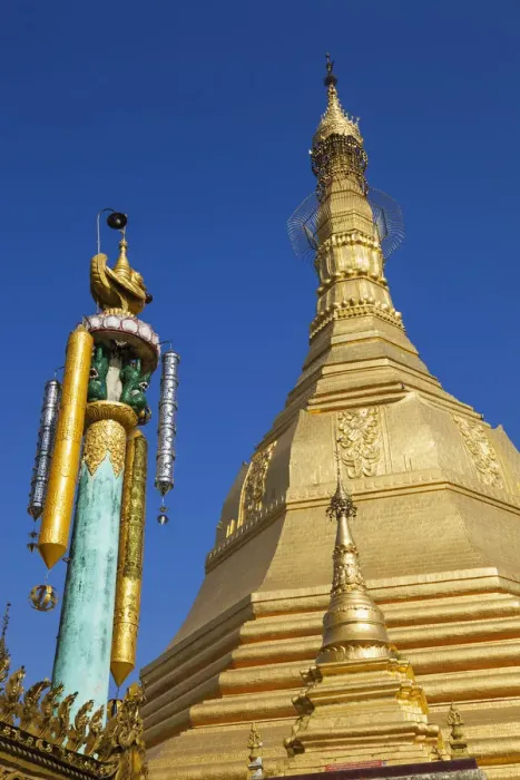 Framed Print : Myanmar (Burma), Yangon, Sule Pagoda