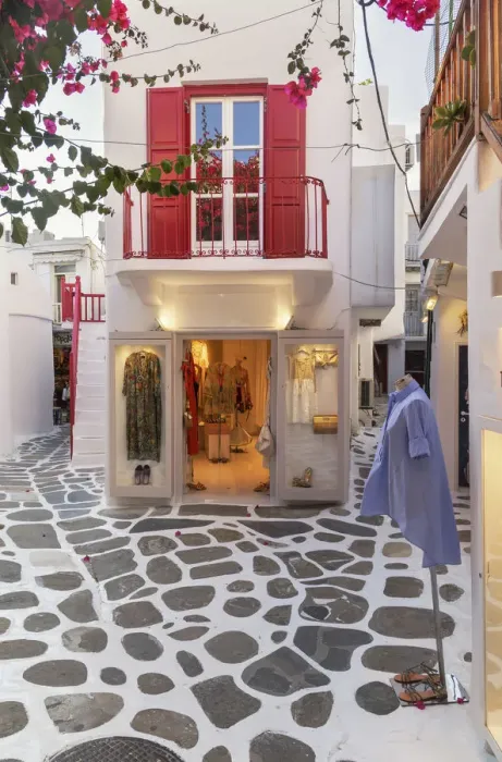 Framed Print : Mykonos Town, Mykonos, Cyclades Islands, Greece