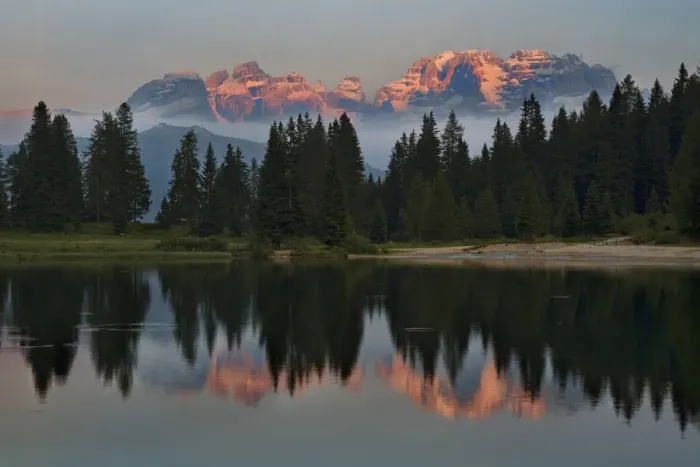 Framed Print : Nambino lake, Trentino, Italy, Italia, Europe. Sunset on Nambinos lake Framed Print : Nambino lake, Trentino, Italy, Italia, Europe. Sunset on Nambinos lake