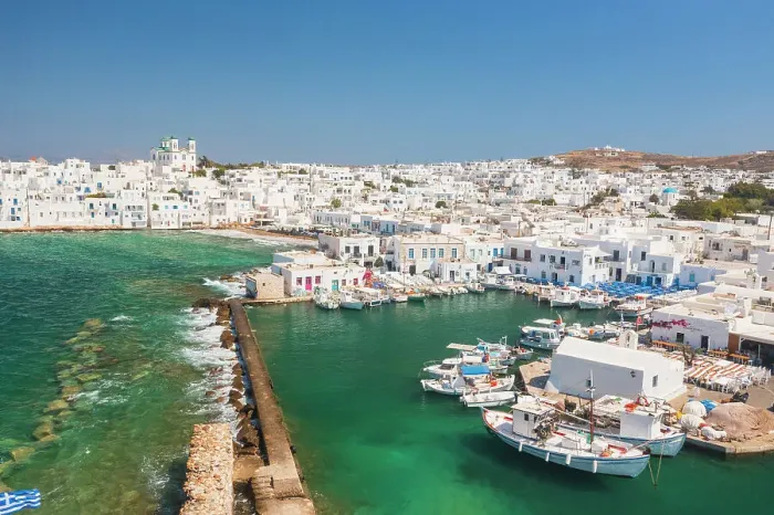 Framed Print : Naousa. Paros, Greece Framed Print : Naousa. Paros, Greece
