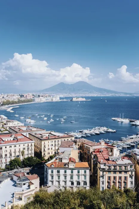 Framed Print : Naples, Italy. Panorama from Posillipo, Campania Framed Print : Naples, Italy. Panorama from Posillipo, Campania