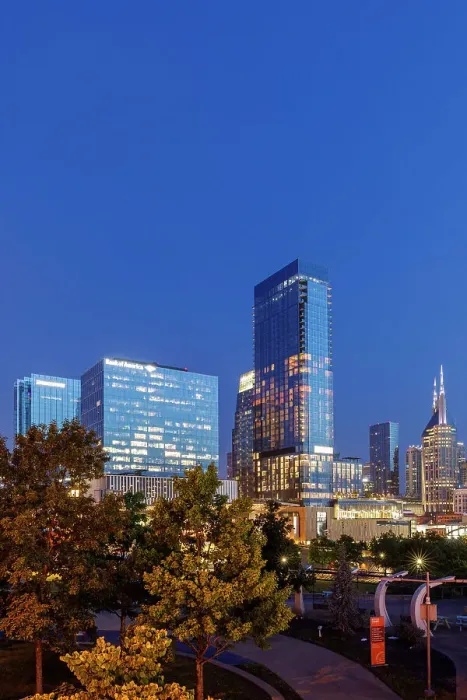 Framed Print : Nashville, skyline, Tennessee, USA