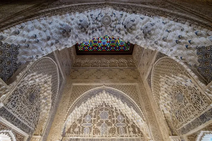 Framed Print : Nasrid Palaces, Alhambra Palace, Granada Province, Andalusia, Spain