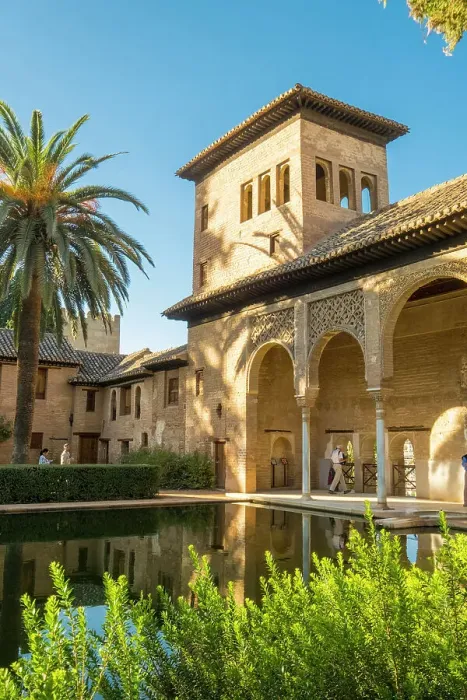 Framed Print : Nasrid Palaces, Alhambra Palace, Granada Province, Andalusia, Spain