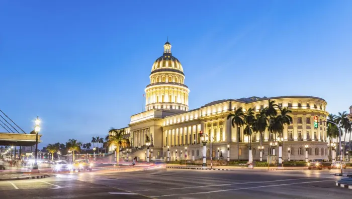 Framed Print : National Capitol building (El Capitolio) in the evening, Centro Habana Province, Havana Framed Print : National Capitol building (El Capitolio) in the evening, Centro Habana Province, Havana