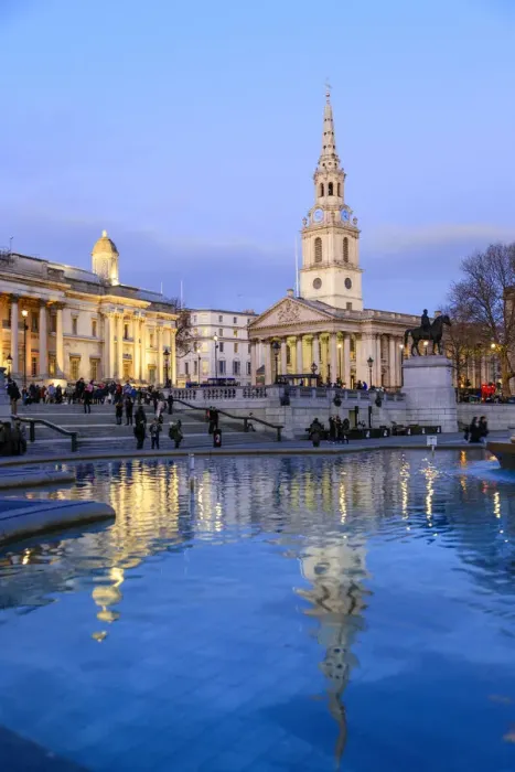 Framed Print : National Gallery and St. Martin in the Fields church reflected in the Edwin Lutyens Framed Print : National Gallery and St. Martin in the Fields church reflected in the Edwin Lutyens