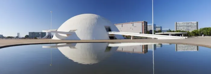 Framed Print : National Museum, Brasilia, Federal District, Brazil