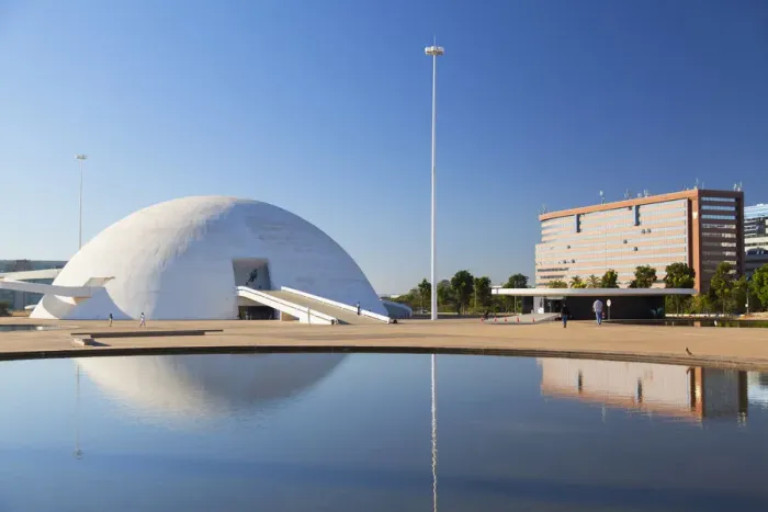 Framed Print : National Museum, Brasilia, Federal District, Brazil