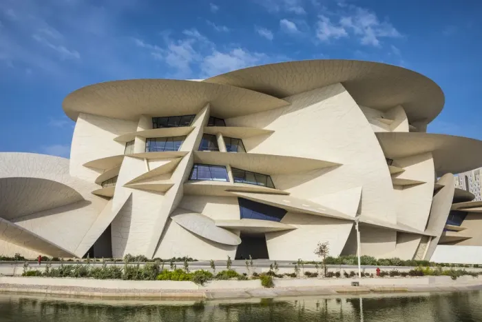 Framed Print : National Museum of Qatar by Jean Nouvel, Doha, Qatar Framed Print : National Museum of Qatar by Jean Nouvel, Doha, Qatar