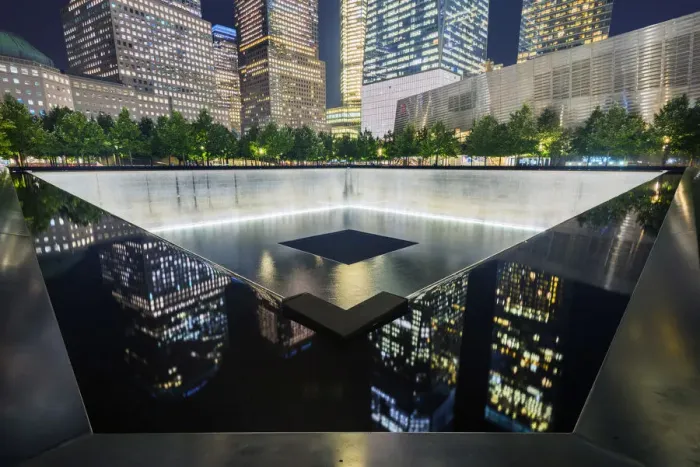 Framed Print : National September 11th Memorial, Manhattan, New York, USA Framed Print : National September 11th Memorial, Manhattan, New York, USA