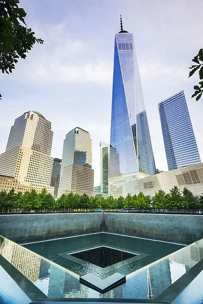 National September 11th Memorial, Manhattan, New York, USA