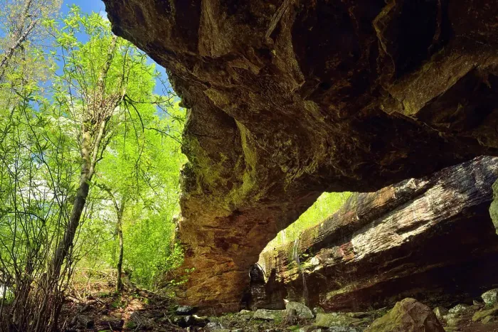 Framed Print : The Natural Bridge at Alum Cove, Buffalo National River, Arkansas, USA Framed Print : The Natural Bridge at Alum Cove, Buffalo National River, Arkansas, USA