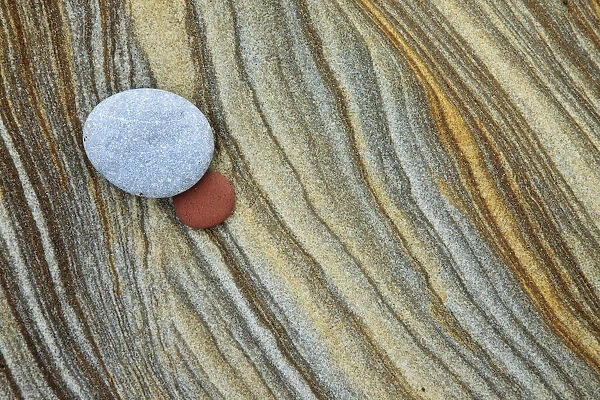 Natural Rock Pattern, Northumberland Coast, England