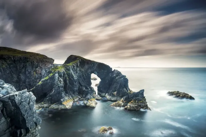 Framed Print : Natural Sea Arch, Isle of Lewis, Outer Hebrides, Scotland Framed Print : Natural Sea Arch, Isle of Lewis, Outer Hebrides, Scotland