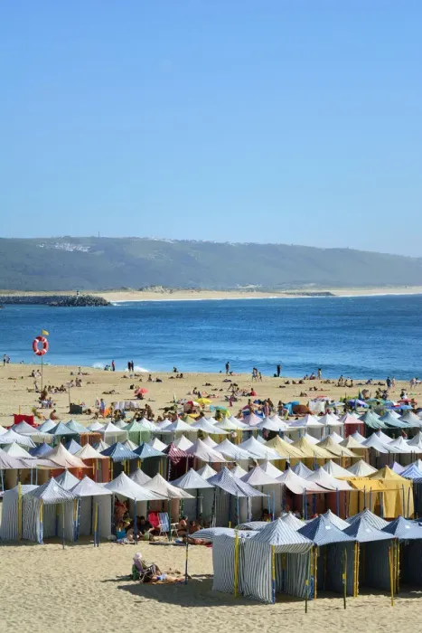 Framed Print : Nazare beach. Portugal Framed Print : Nazare beach. Portugal