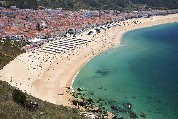 Nazare beach resort, Estremadura, Portugal