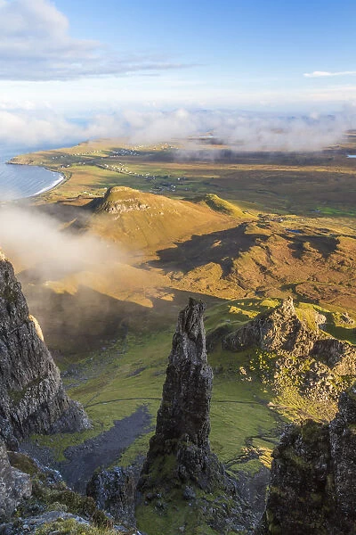 The Needle, The Quiraing, Trotternish, Isle of Skye, Hebrides, Scotland, UK