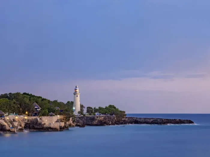 Framed Print : Negril Lighthouse at dusk, West End, Negril, Westmoreland Parish, Jamaica Framed Print : Negril Lighthouse at dusk, West End, Negril, Westmoreland Parish, Jamaica