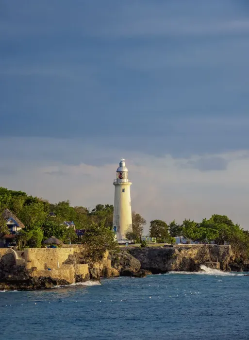 Framed Print : Negril Lighthouse at sunset, West End, Negril, Westmoreland Parish, Jamaica Framed Print : Negril Lighthouse at sunset, West End, Negril, Westmoreland Parish, Jamaica