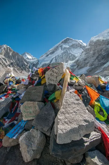 Framed Print : Nepal, Himalaya region, Khumbu, Sagarmatha National Park, Everest Base Camp (5. 364 m) Framed Print : Nepal, Himalaya region, Khumbu, Sagarmatha National Park, Everest Base Camp (5. 364 m)