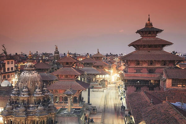 Nepal, Kathmandu, Patan (UNESCO Site), Durbar Square
