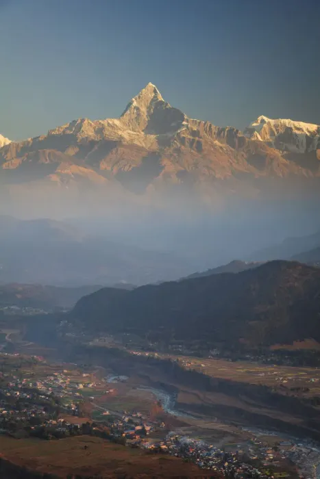 Framed Print : Nepal, Pokhara, Sarangkot, View of Annapurna Himalaya Mountain Range Framed Print : Nepal, Pokhara, Sarangkot, View of Annapurna Himalaya Mountain Range