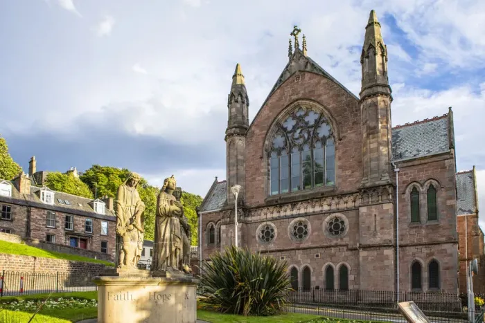 Framed Print : Ness Bank Church, Inverness, Scotland, United Kingdom Framed Print : Ness Bank Church, Inverness, Scotland, United Kingdom