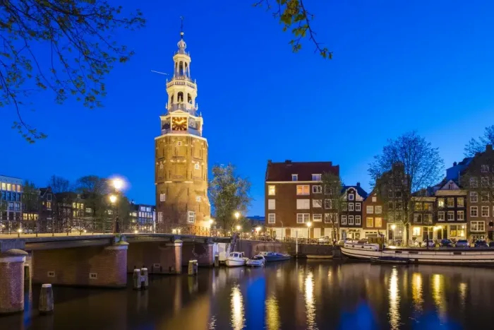 Framed Print : Netherlands, North Holland, Amsterdam. 16th century Montelbaanstoren tower on Oudeschans Framed Print : Netherlands, North Holland, Amsterdam. 16th century Montelbaanstoren tower on Oudeschans