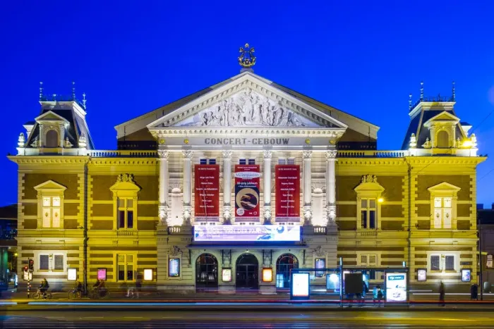 Framed Print : Netherlands, North Holland, Amsterdam. Het Concertgebouw concert hall on Museumplein Framed Print : Netherlands, North Holland, Amsterdam. Het Concertgebouw concert hall on Museumplein