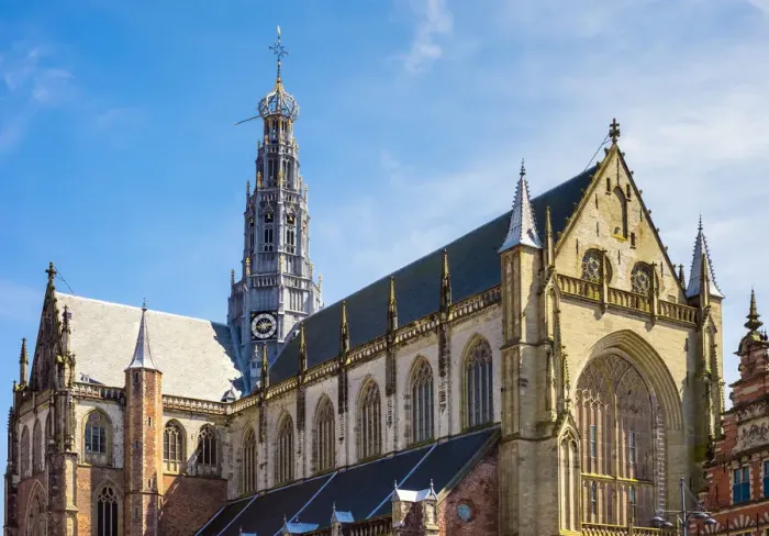 Framed Print : Netherlands, North Holland, Haarlem. Grote Kerk or St Framed Print : Netherlands, North Holland, Haarlem. Grote Kerk or St