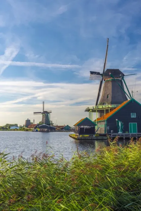 Framed Print : Netherlands, North Holland, Zaandam, Zaanse Schans, The Cat (De Kat) Dyemill Framed Print : Netherlands, North Holland, Zaandam, Zaanse Schans, The Cat (De Kat) Dyemill