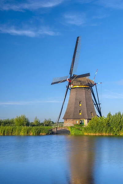 Netherlands, South Holland, Kinderdijk (UNESCO World Heritage Site)