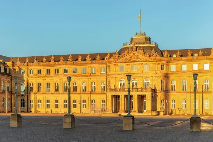 Framed Print : Neues Schloss Castle at Schlossplatz Square, Stuttgart, Baden-Wurttemberg, Germany Framed Print : Neues Schloss Castle at Schlossplatz Square, Stuttgart, Baden-Wurttemberg, Germany