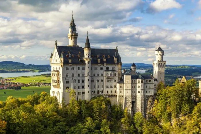 Framed Print : Neuschwanstein Castle, Schwangau, Bavaria, Germany