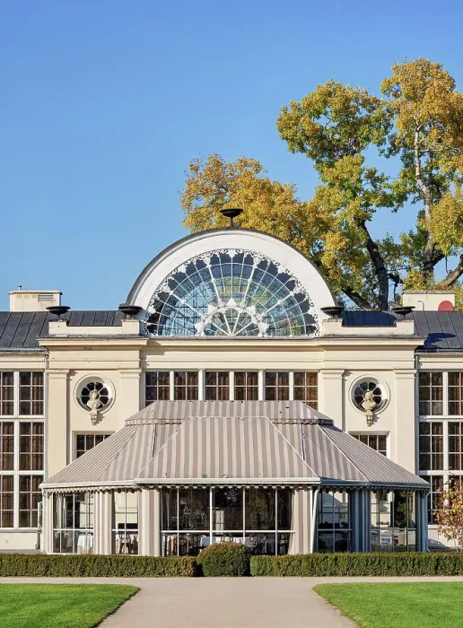 Framed Print : New Orangery, Lazienki Park or Royal Baths Park, Warsaw, Masovian Voivodeship, Poland