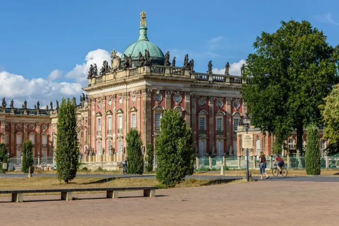 Framed Print : The New Palace in Sanssouci gardens in Potsdam, near Berlin, Germany, Europe Framed Print : The New Palace in Sanssouci gardens in Potsdam, near Berlin, Germany, Europe