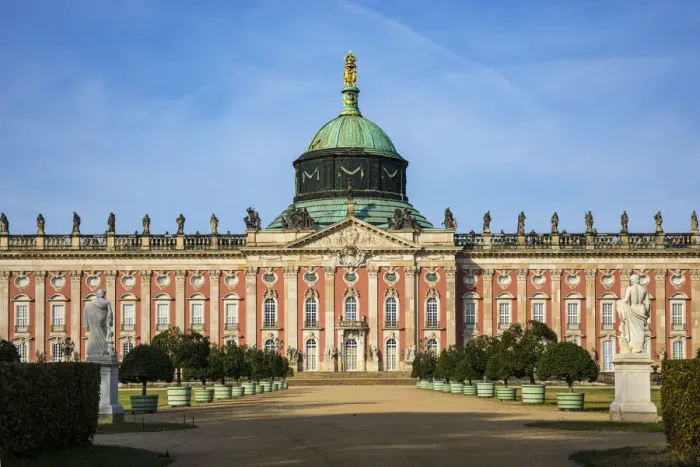 Framed Print : New Palace at the Sanssouci Park, Potsdam, Brandenburg, Germany Framed Print : New Palace at the Sanssouci Park, Potsdam, Brandenburg, Germany