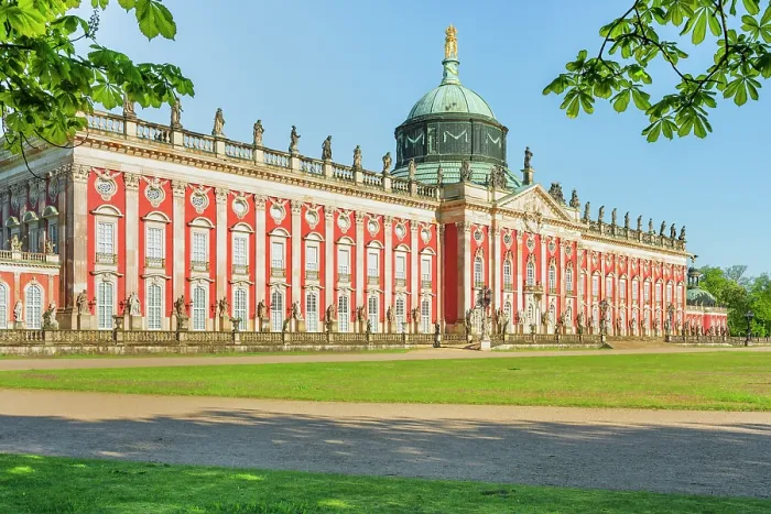Framed Print : New Palace at the Sanssouci Park, Sanssouci, Unsesco world heritage, Potsdam, Brandenburg, Germany, Europe Framed Print : New Palace at the Sanssouci Park, Sanssouci, Unsesco world heritage, Potsdam, Brandenburg, Germany, Europe