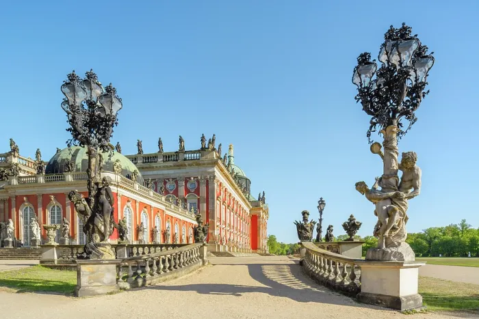 Framed Print : New Palace at the Sanssouci Park, Sanssouci, Unsesco world heritage, Potsdam, Brandenburg, Germany, Europe Framed Print : New Palace at the Sanssouci Park, Sanssouci, Unsesco world heritage, Potsdam, Brandenburg, Germany, Europe