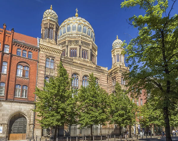 New Synagogue on Oranienburger Strasse, Berlin, Germany