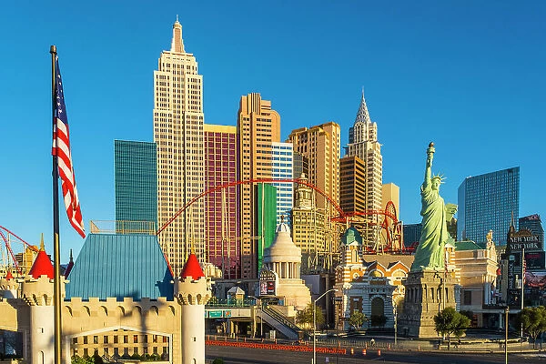 New York-New York Hotel & Casino, The Strip, Las Vegas, Nevada, USA