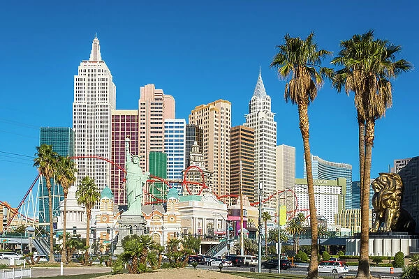New York-New York Hotel & Casino, The Strip, Las Vegas, Nevada, USA
