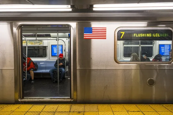 Framed Print : New York subway, Manhattan, New York City, USA Framed Print : New York subway, Manhattan, New York City, USA