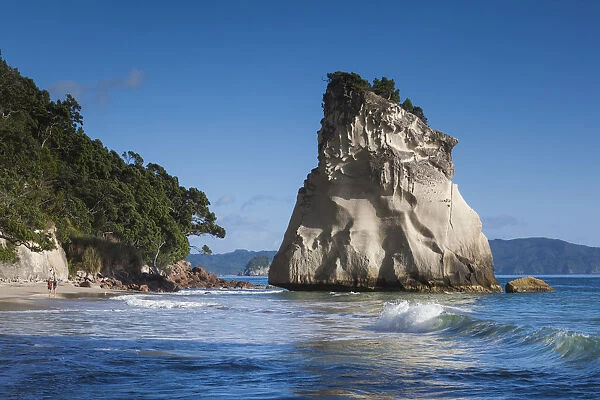 New Zealand, North Island, Coromandel Peninsula, Hahei, Cathedral Cove