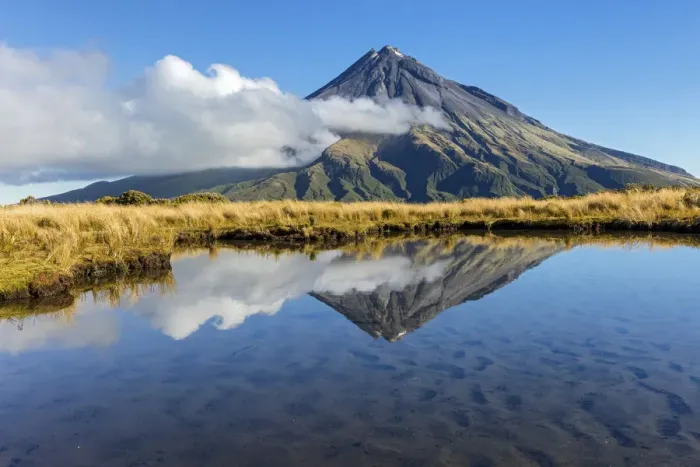 Framed Print : New Zealand, North Island, Mount Taranaki National Park, Mount Taranaki Framed Print : New Zealand, North Island, Mount Taranaki National Park, Mount Taranaki